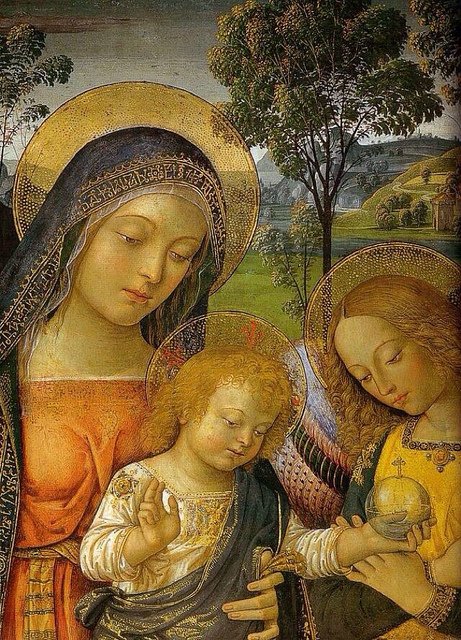 SJosemariait's tweet photo. Non perderti d’animo. Invoca tua Madre Santa Maria, con fede e abbandono di bimbo. Ella porterà la serenità alla tua anima. https://t.co/G4PhYewac6