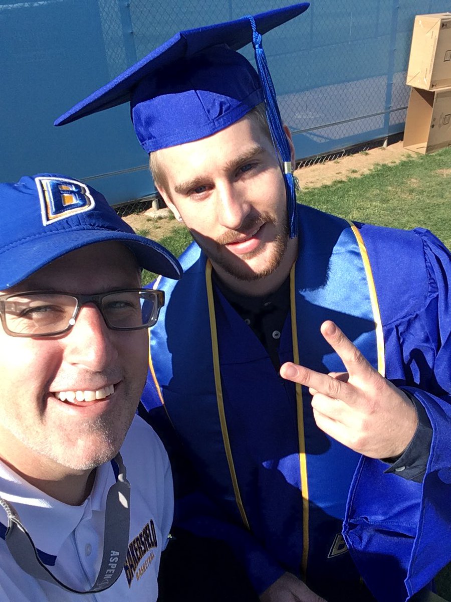 coachconarroe's tweet photo. @b_wrapp1 legacy in Bakersfield continues. Cum Laude. Business Major. 2x WAC Champion. 1 more year still. #TeamBelieve #CSUB2017 https://t.co/gwA6NUxMjY