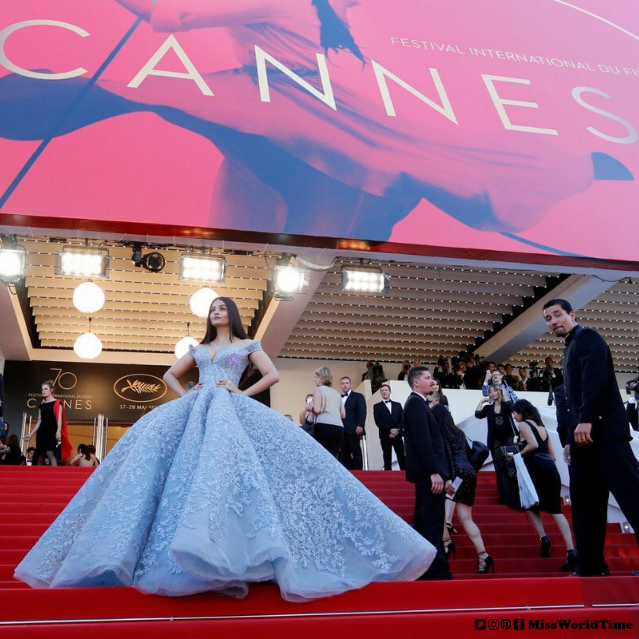 Aishwarya Rai in Michael Cinco Couture | Cannes Film Festival 2018: “Girls  of the Sun” Premiere – The Fashion Court