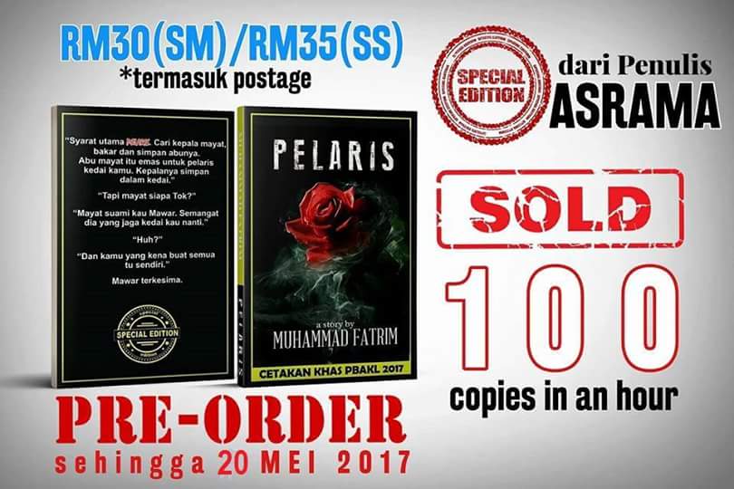 MuhammadFatrim's tweet image. PELARIS bukan buku BISNES NAK KAYA atau BUKU NIAGA ya. Ia buku bergenre SERAM. 

😂😂😂😂😂

Dapatkan #PELARIS. DM jaaa