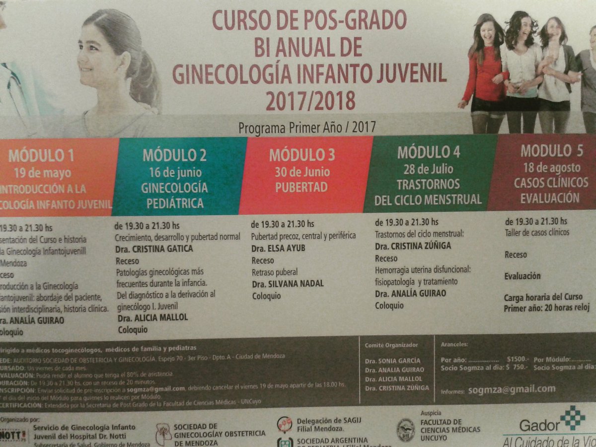 DraHumar's tweet photo. Iniciando nuevo curso de postgrado! #ginecologia#infantojuvenil #sagij https://t.co/FVU0qvfgD1
