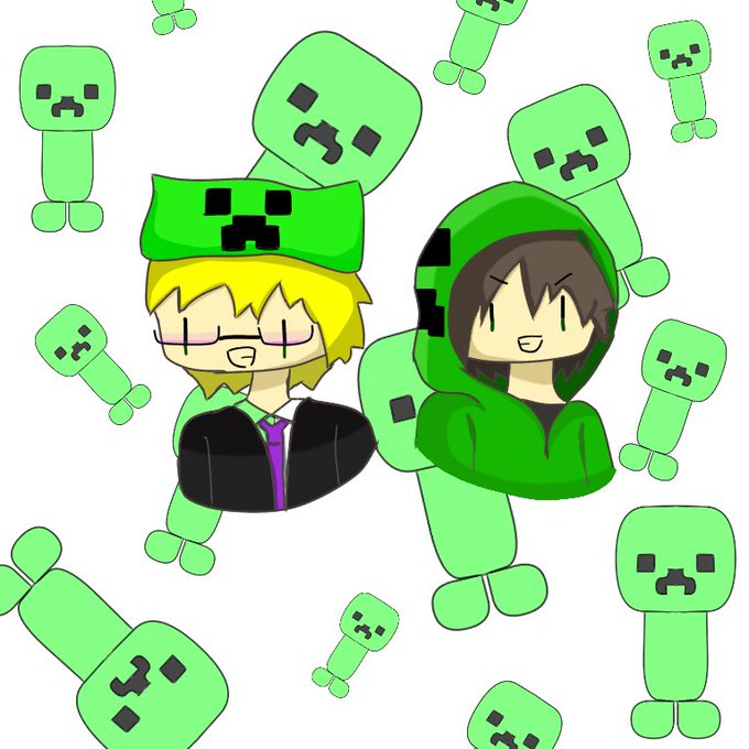 クリーパーのtwitterイラスト検索結果 古い順