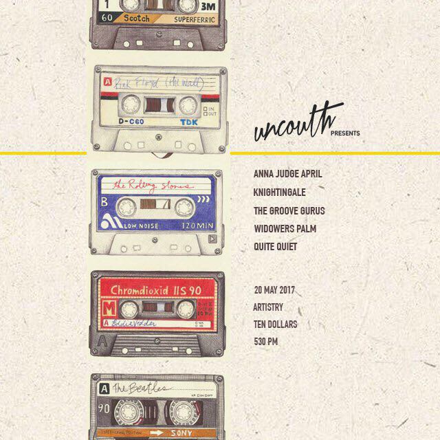 The band plays tonight at 7.15pm at the Artistry