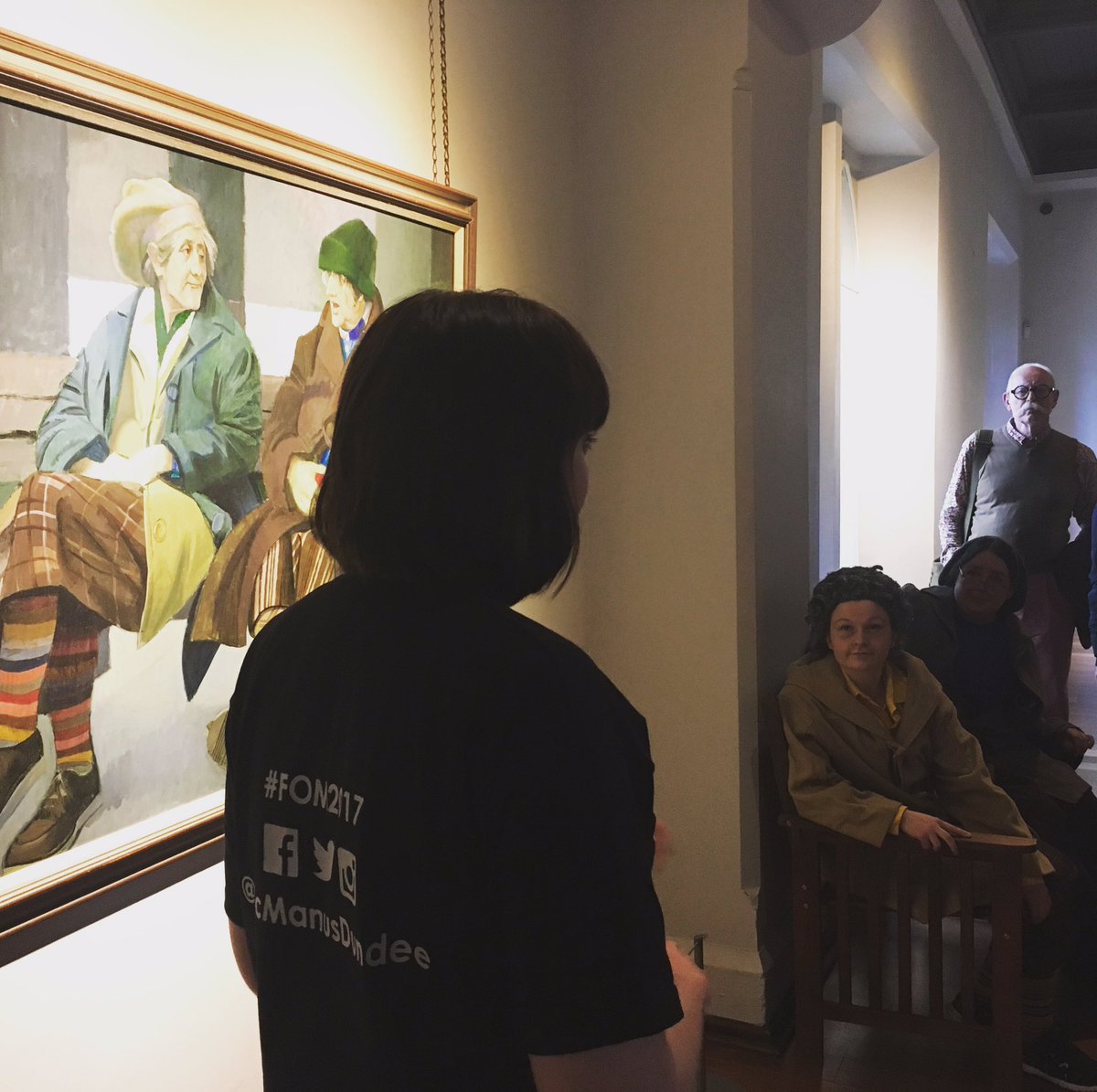 DCAdundee's tweet photo. Thank you to Sanna from @McManusDundee for a lovely tour amidst the Festival of Museums fun! #BTSdundee #FOM2017 https://t.co/YU8sQtTinN