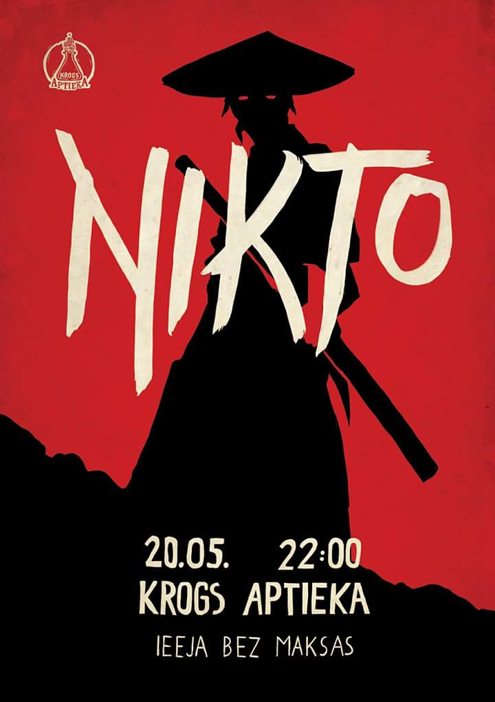 Atkal klāt sestdiena, un atkal klāt koncerts, šoreiz atmosfēriskie Nikto. Desmitos.