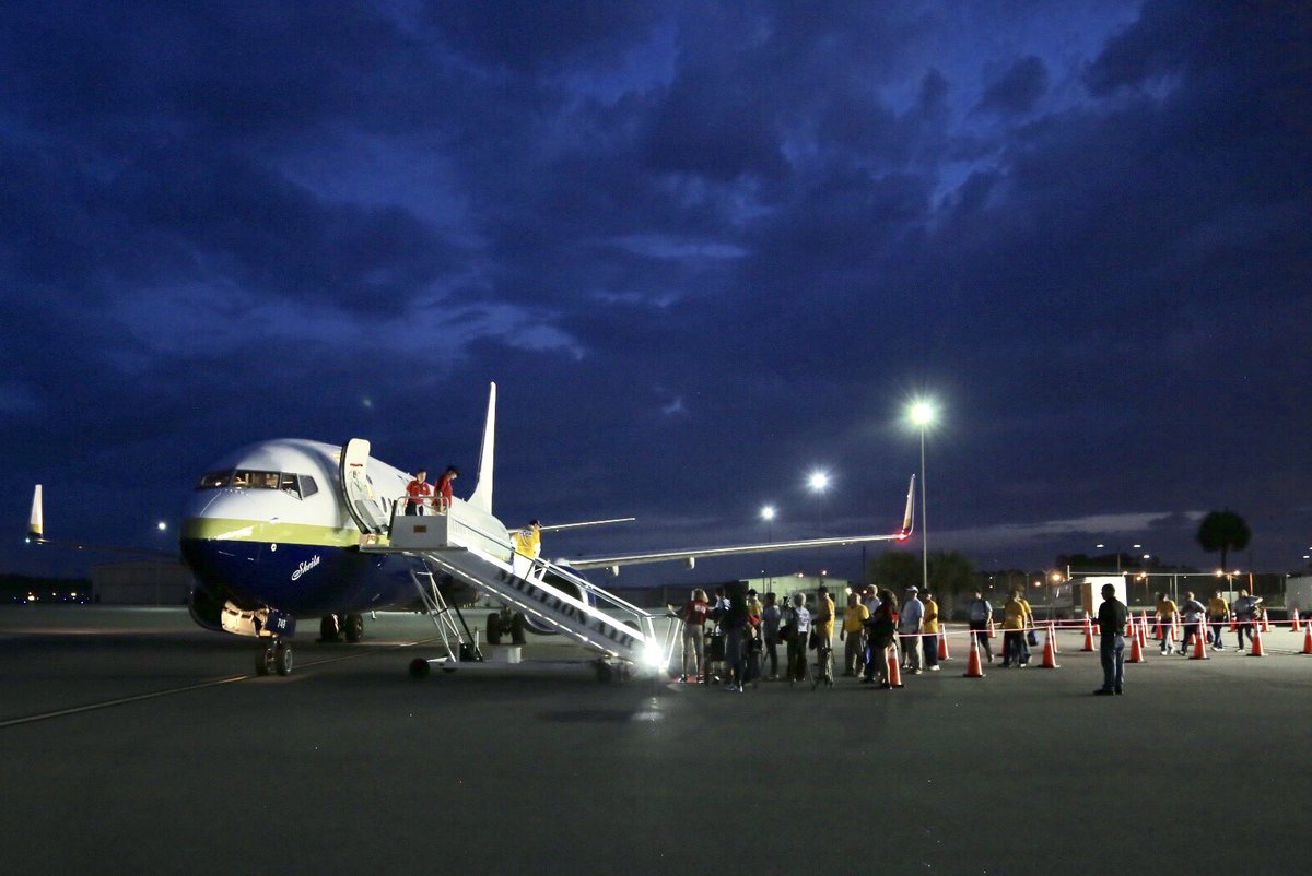 Now boarding. 🛫 #HonorFlightTLH
