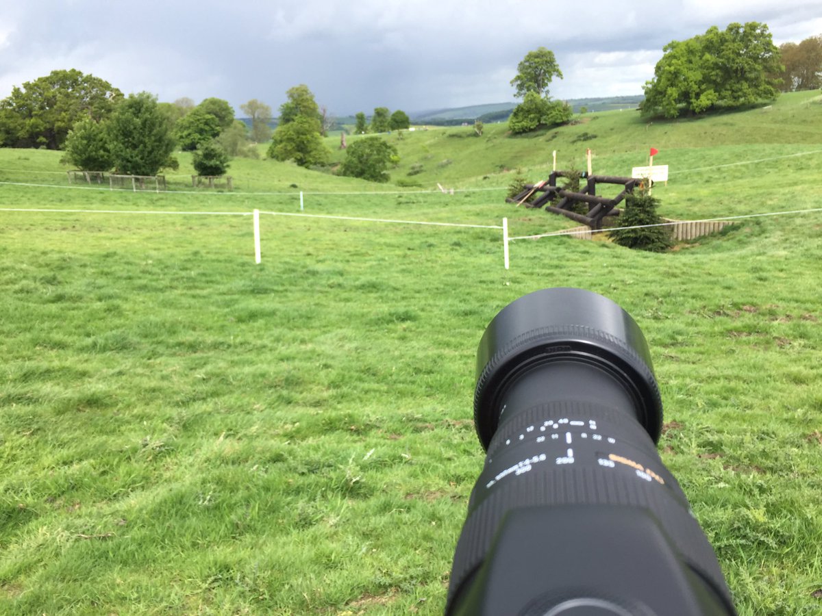 JustMsHannah's tweet photo. Dark skies over Rockingham this morning #Eventing #RockinghamHT #LoveWhatIDo https://t.co/bevZAqAFWM