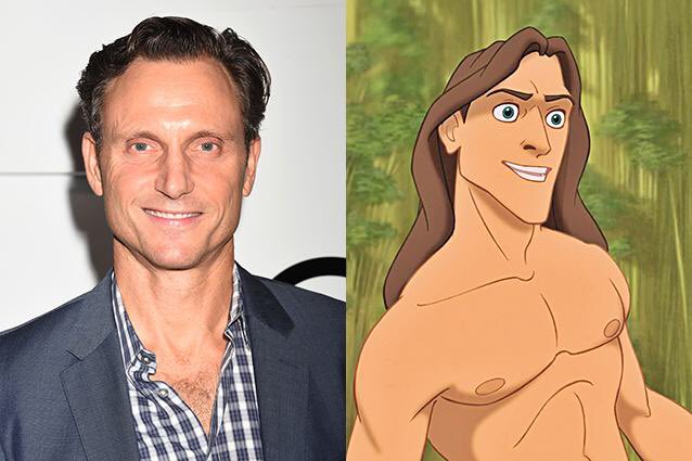 Happy 57th Birthday to Tony Goldwyn! The voice of Tarzan.   