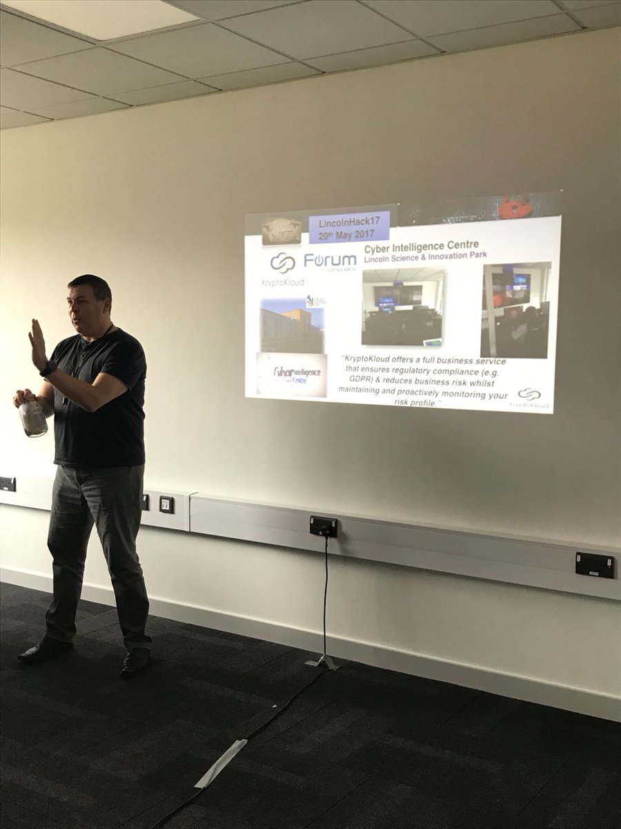 KyptoKloud challange is to crack there vault! #LincolnHack17