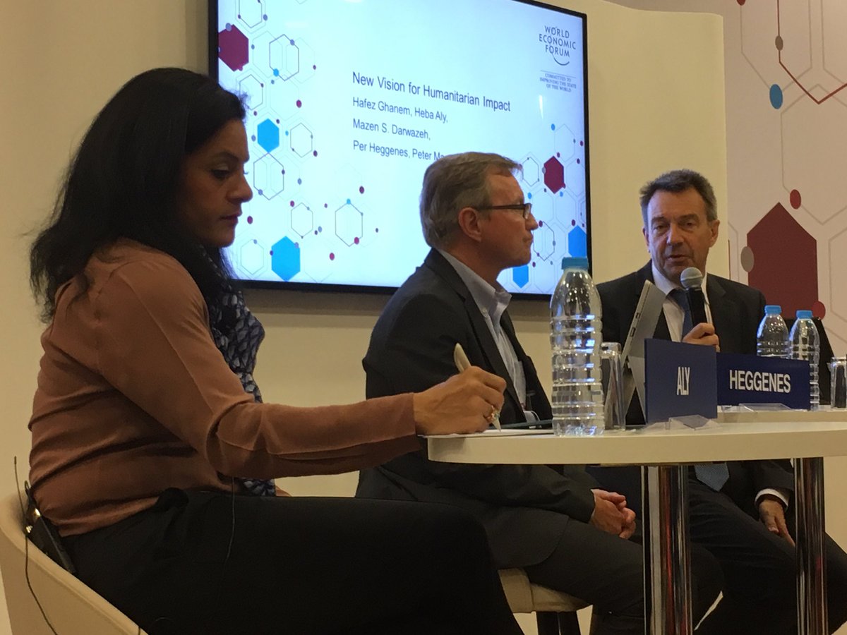 SaraPantuliano's tweet photo. How can partnership w/business enhance humanitarian impact? @HebaJournalist mentions @hpg_odi study findings https://t.co/GRztb6ACWR #MENA17 https://t.co/BluQE7xprf