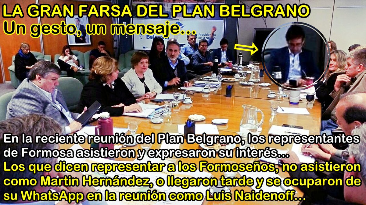micasan82's tweet photo. El @PlanBelgrano es una mentira de @mauriciomacri y @JCanoOK, @luisnaidenoff junto con @mohernandez lo dejan bien en claro #Cambiamos https://t.co/QiZhYfCeJs