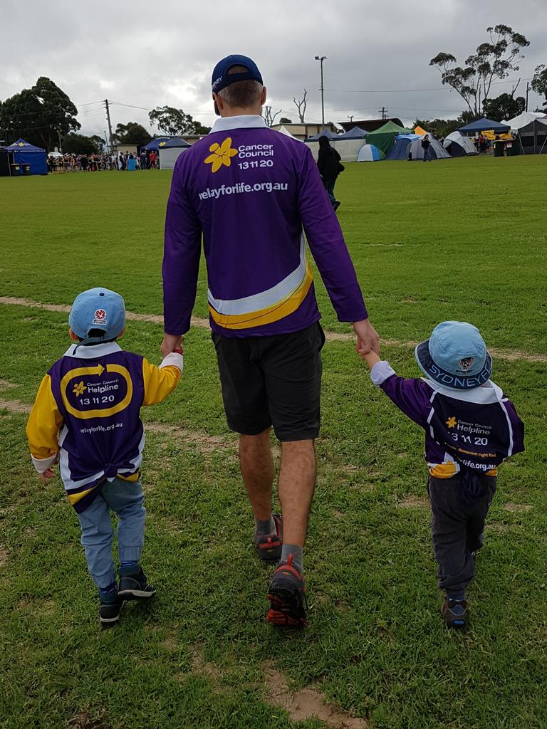 hillsgrammar's tweet photo. Some of our team at The Hills @RelayForLife #hillsrelay #sydneyhills raising funds for @CancerCouncilOz https://t.co/wIO8TUsTvu