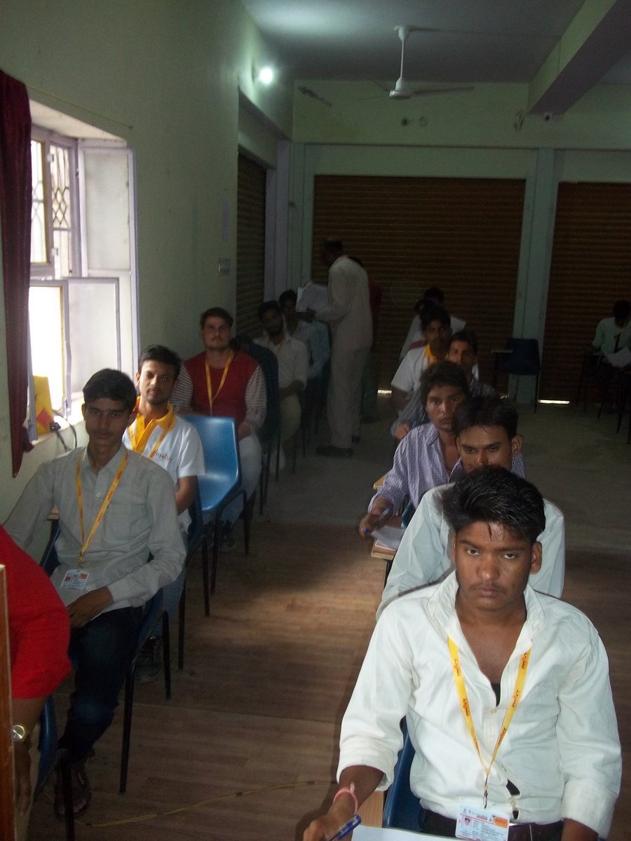Arravalee01's tweet photo. @Assessment done on 19th May at our PMKVY 2.0 affiliated training centre at Karauli-rajasthan for two batches of  Unarmed security guard https://t.co/Pkkng8qd66