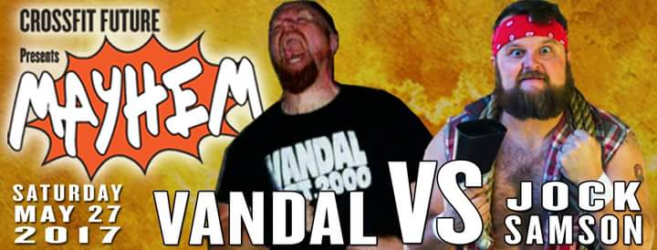 matt_vandal's tweet photo. One week away! I'm gonna stomp a mudhole in that chubby redneck #PWLmayhem #GingerHammer #BuiltforViolence @jocksamson @PWLOhio https://t.co/Ak61YIFYEF