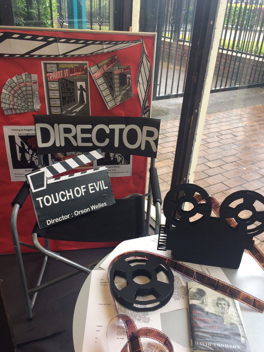 YourLiveWire's tweet photo. Join us at Padgate Library for a special screening of ‘Touch of Evil’ for the Film Noir night on Thursday 1st June at 7:30pm. https://t.co/qdKlFx0pqo