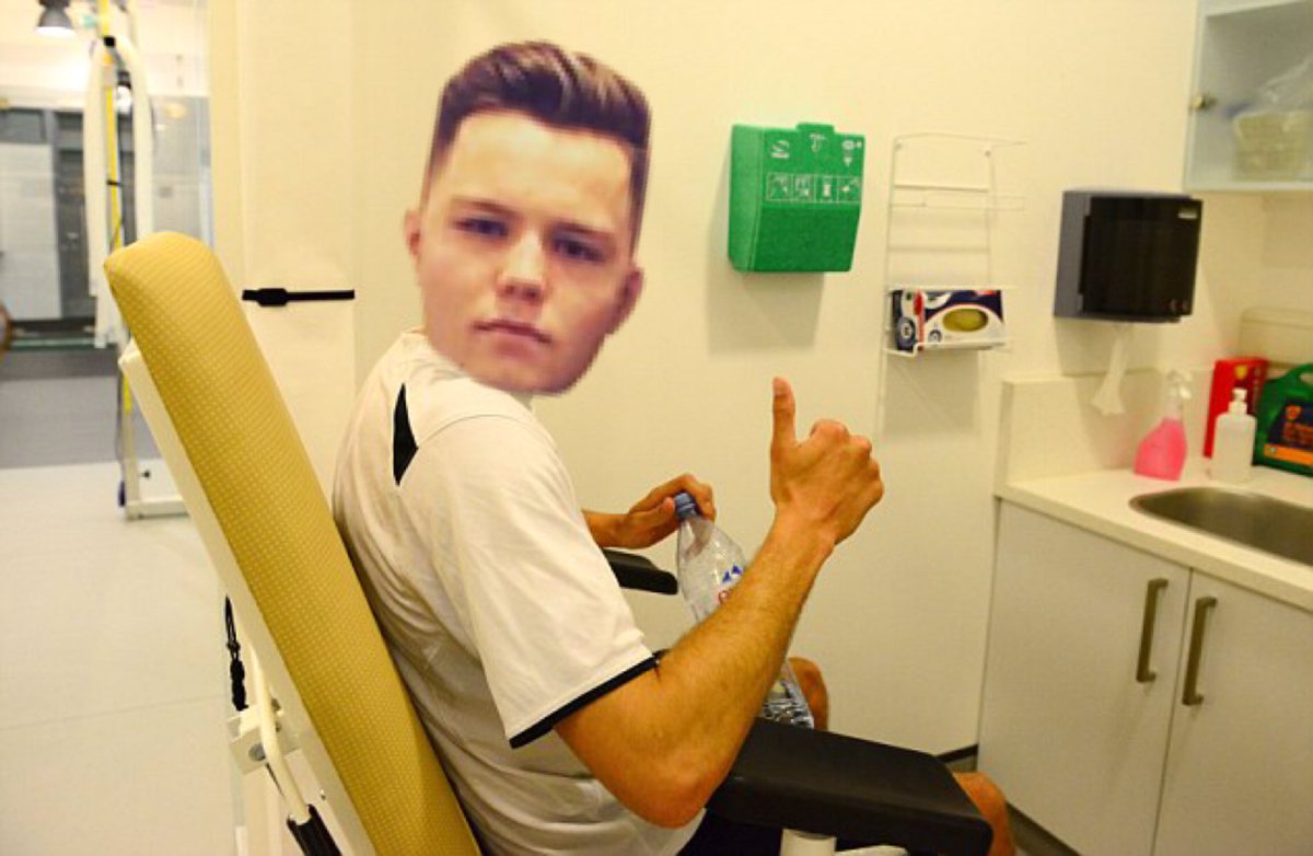 SquadronFC's tweet photo. DING DONG DEAL!!!!!! 

@Goziniho signs on a permanent after he passes his medical!! 

#VivaLaSquadron https://t.co/862gMIwqCN