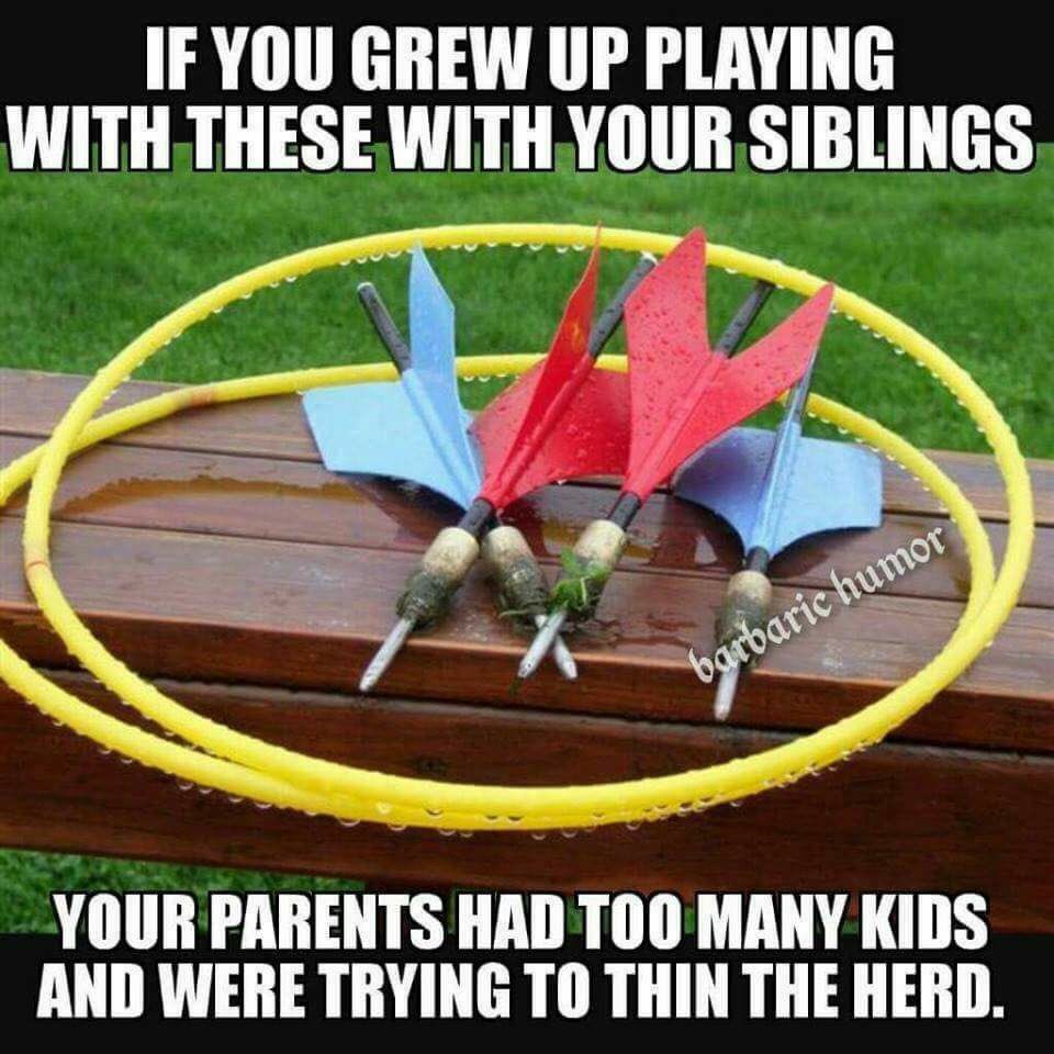 TXbornNbred's tweet photo. #lawn darts https://t.co/GKrrMlEGJN