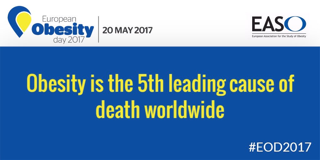Today is #EOD2017. Across Europe and globally, we are raising awareness about #obesity, an #NCD of epidemic proportions. Join our alliance!