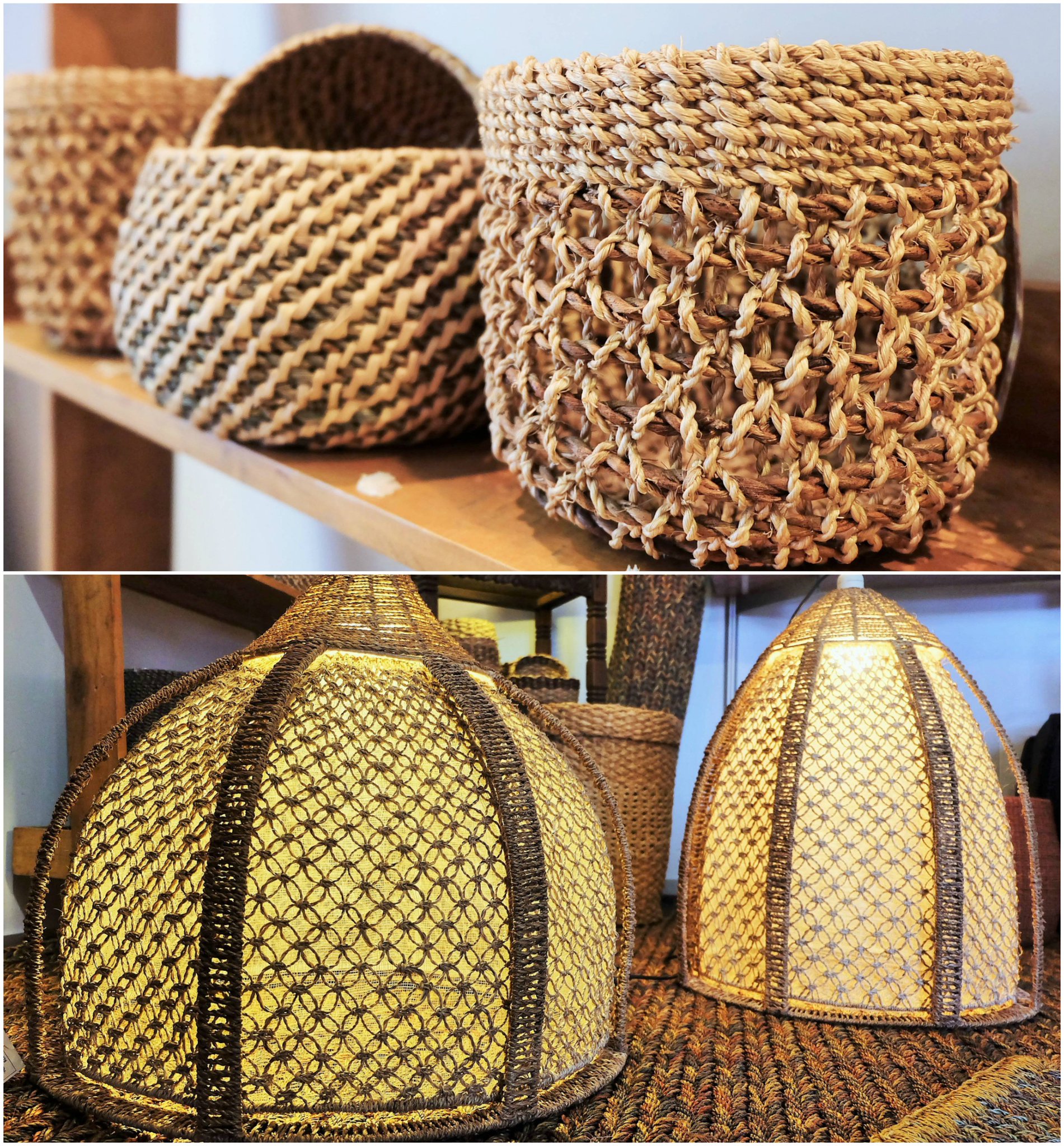 weaving materials Basket grass weaving materials weave baskets simple ...