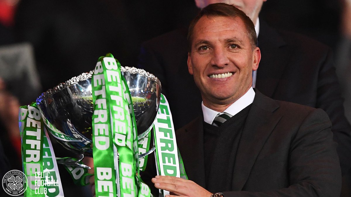 CelticFC's tweet photo. ๐๏ธ #OnThisDay last year, Brendan Rodgers was announced as #CelticFC manager.
What a journey it's been so far! ๐ #RodgersRevolution https://t.co/Qjjh7U2tAa