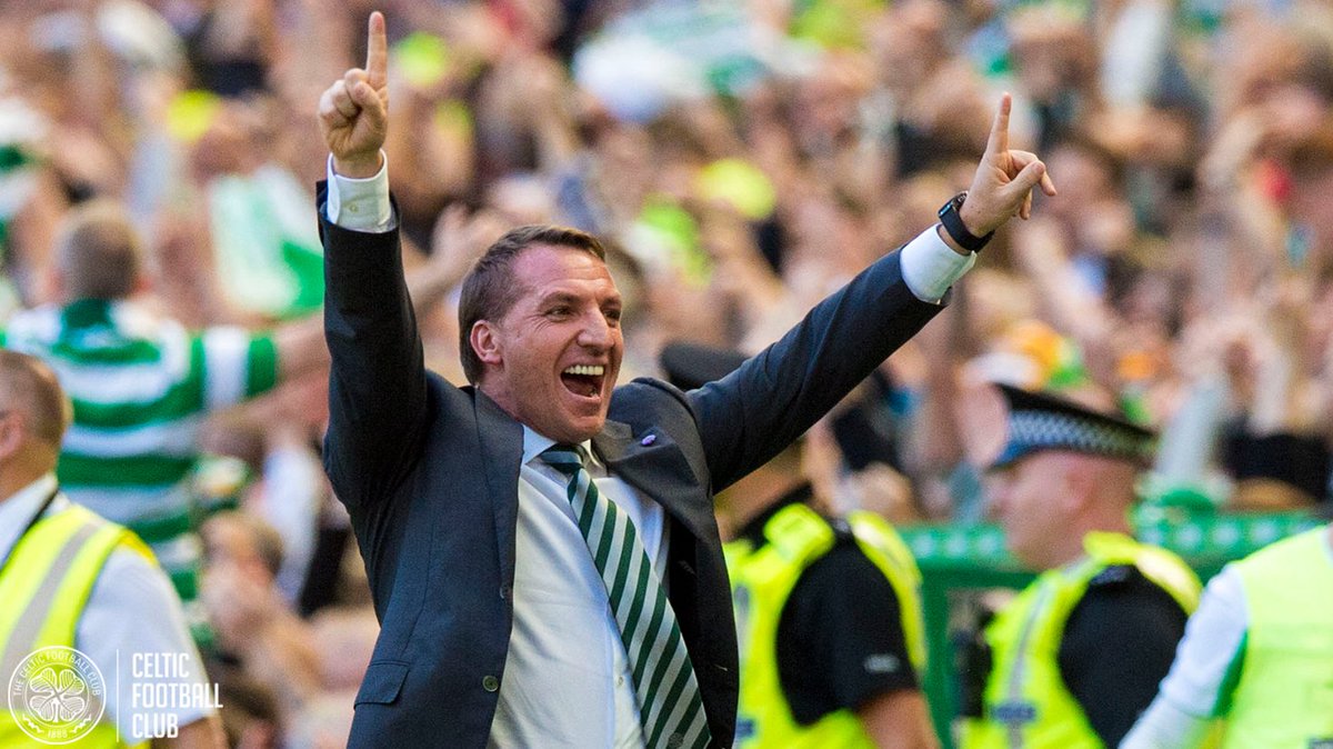 CelticFC's tweet photo. ๐๏ธ #OnThisDay last year, Brendan Rodgers was announced as #CelticFC manager.
What a journey it's been so far! ๐ #RodgersRevolution https://t.co/Qjjh7U2tAa