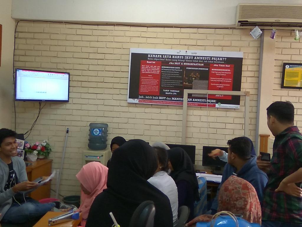 Rapat anggota KSPM Mercu Buana