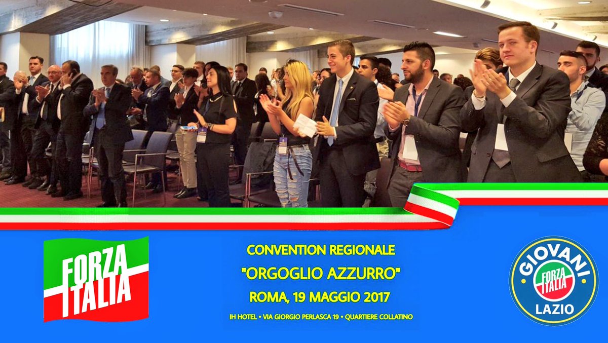 fi_giovani's tweet photo. #NonCiFermiamomai ieri a #Roma #GrandissimoSuccesso X #OrgoglioAzzurro!#AvantiTuttaNoiConSilvio! @AngieCalabria @Antonio_Tajani @FI_Online_ https://t.co/NK9QeFZNdv