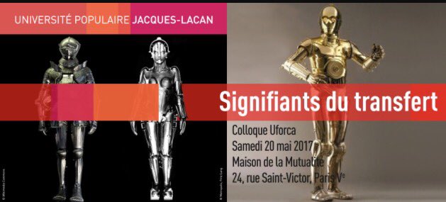 Le signifiant du transfert lié à l’instant de voir dans la cure ne fait pas sens mais trou dans la signification a de fantasmatique. UFORCA