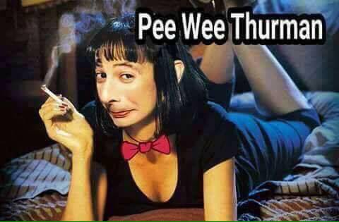 Qt3X's tweet photo. Make way, make way - Peewee's face on everything coming through! @peeweeherman https://t.co/xABIoNzNEU