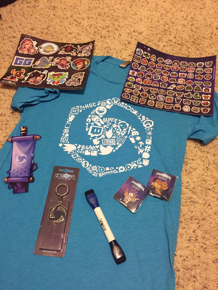 carlsbarls_wp's tweet photo. Thanks @glixel for the awesome @BlizzHeroes stuff! #socool #blizzard #heroesofthestorm #glixel #hireme #lol https://t.co/oSiajuGsvU