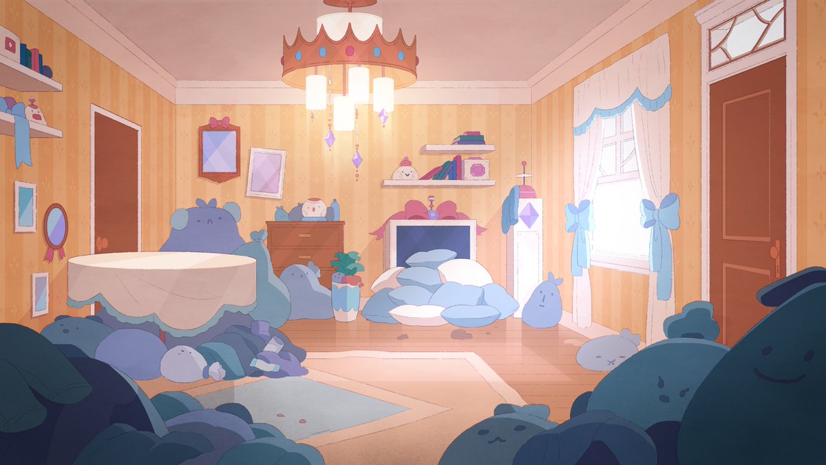 beepuppycatinfo's tweet photo. 흔히 '색감 쩐다'라는 칭찬을 받는 비 앤 퍼피캣의 아름다운 배경은 배경 디자이너 한스 챙의 작품입니다. https://t.co/akolQtNTGm