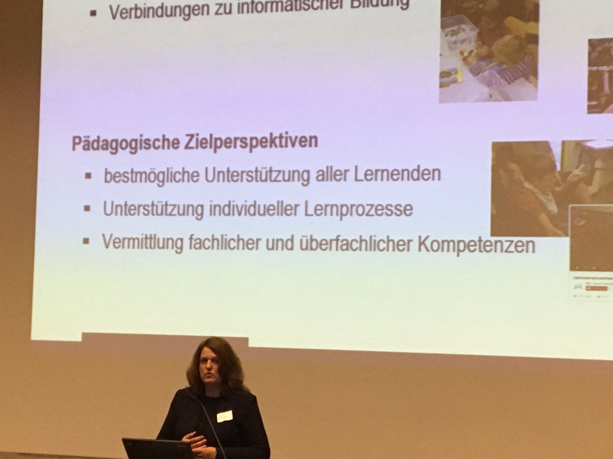 cenego's tweet photo. Prof. Dr. Birgit Eickelmann an der #phsz2017 https://t.co/1YUiN7udFN