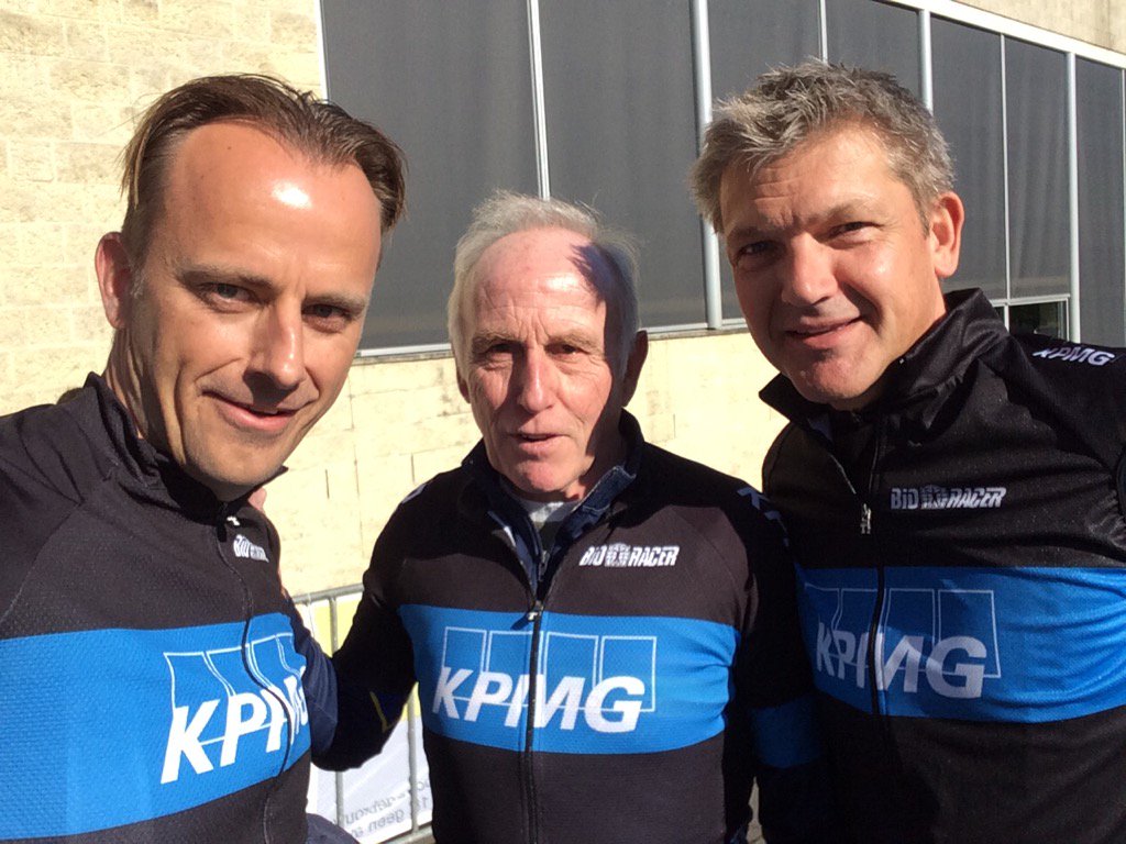 RaymondMentink's tweet photo. Het belooft een fantastische dag te worden, samen met Joop! @AmstelGoldXp @KPMG Proficiat #100jaar https://t.co/3g2Od6e0O9
