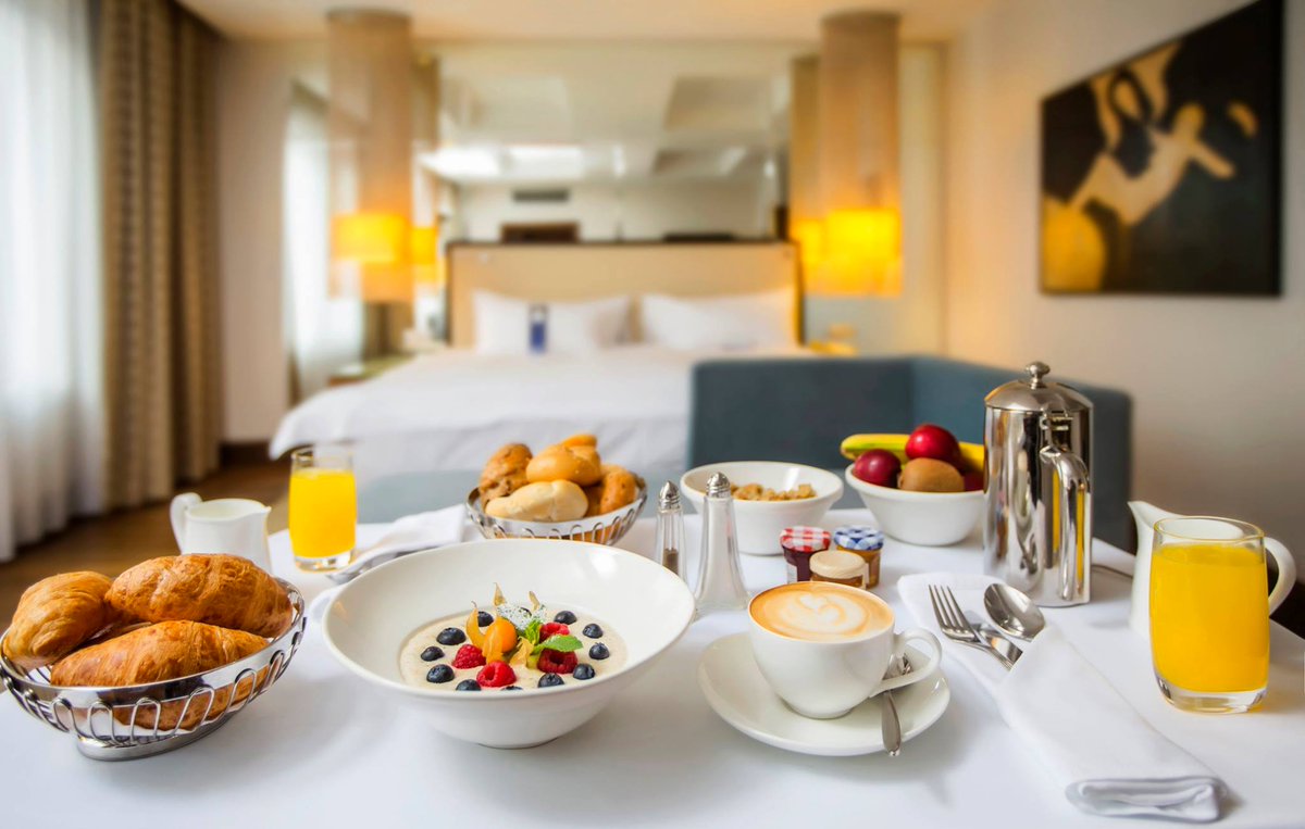 AlmanacXPrague's tweet photo. Breakfast time! Enjoy your Saturday morning with our lovely breakfast in your room.. :) <3
#Alcron #RadissonBlu #hotel #prague https://t.co/td5A3yeb3H