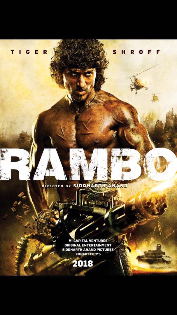 iHrithik's tweet photo. He doesn't back down. He doesent give up. He's a one man army. Presenting TIGER SHROFF in and as #RAMBO
#WorldsGreatestHero https://t.co/kDVm3rhMgG