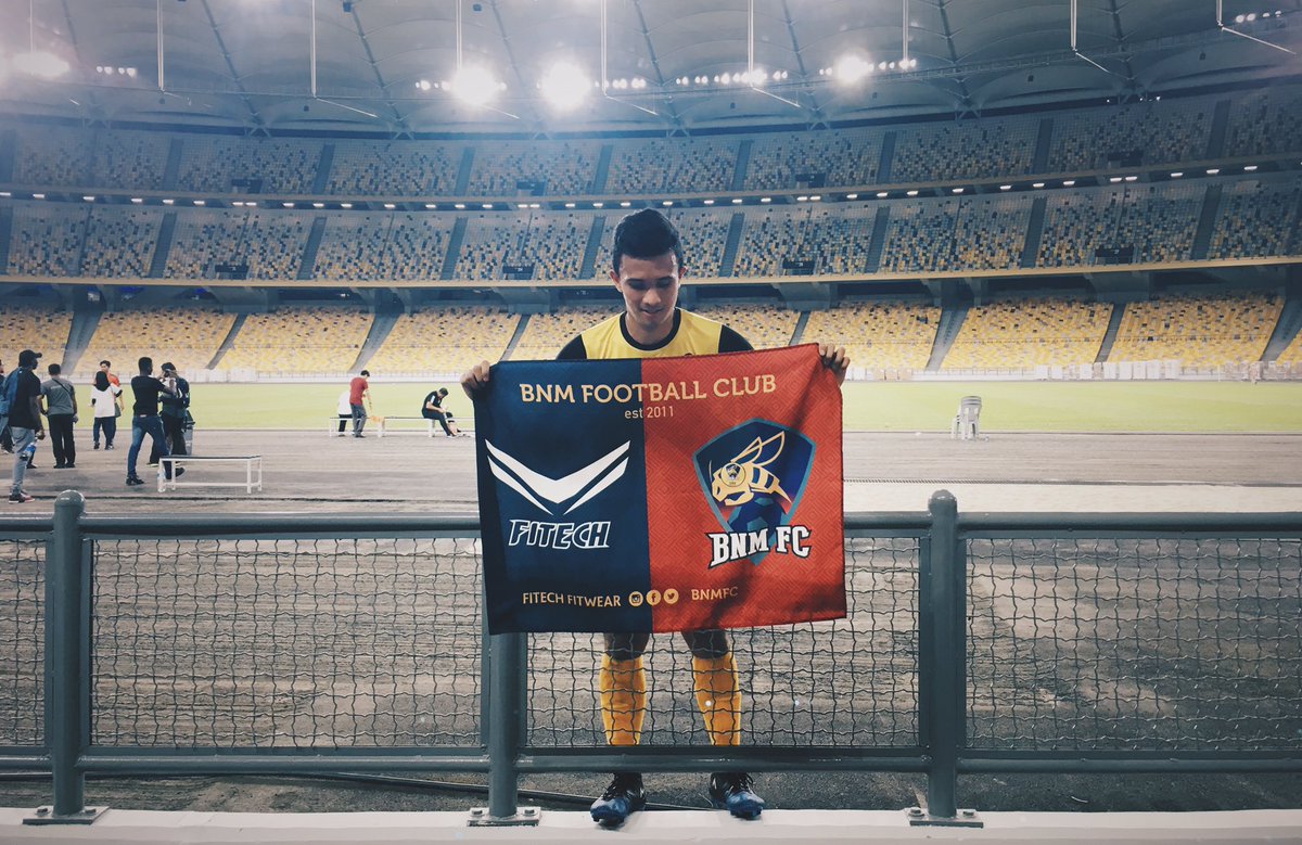 akemalkezman's tweet photo. cerita semalam dengan bnm fc bersama scorer @SaidFahmi9 ! tahniah! good job guys! @wearebnmfc #coyb #RoadToSNBJ #bnmfc #xg10fc https://t.co/K4tau4H3i4
