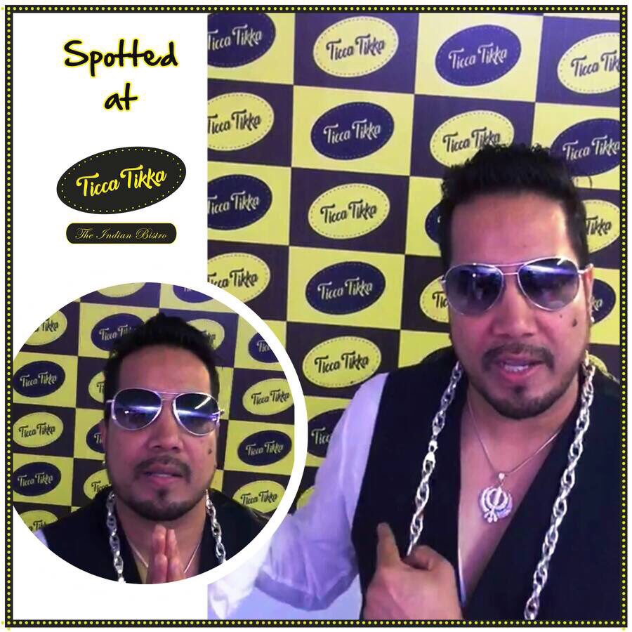 TiccaTikka's tweet photo. The rockstar himself @MikaSingh at #TiccaTikka! https://t.co/5U9c70iwJz