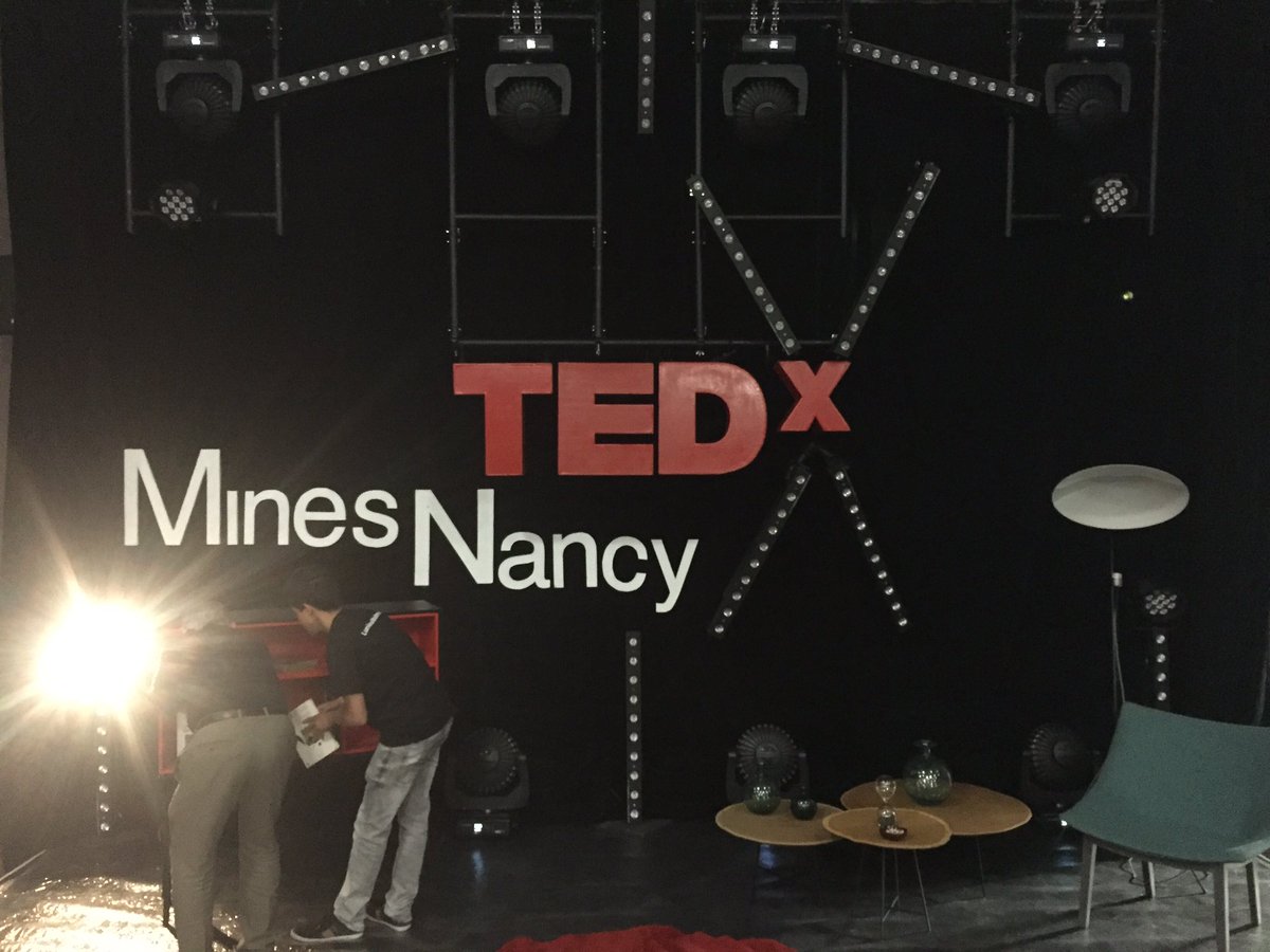 Orlowski_evaa's tweet photo. Dernière répétition avant la présentation de cette après midi au #TEDxMinesNancy https://t.co/rTJpRHckio