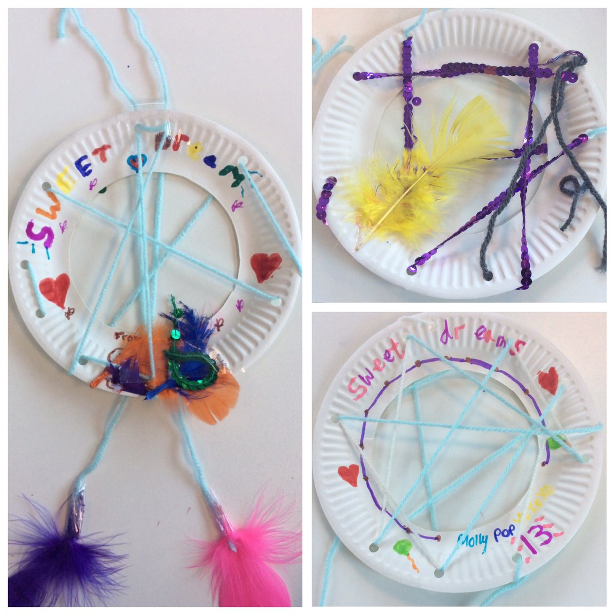 smchs_library's tweet image. We made these dream catchers at #crafternoon this week. @SMCHS_KS3