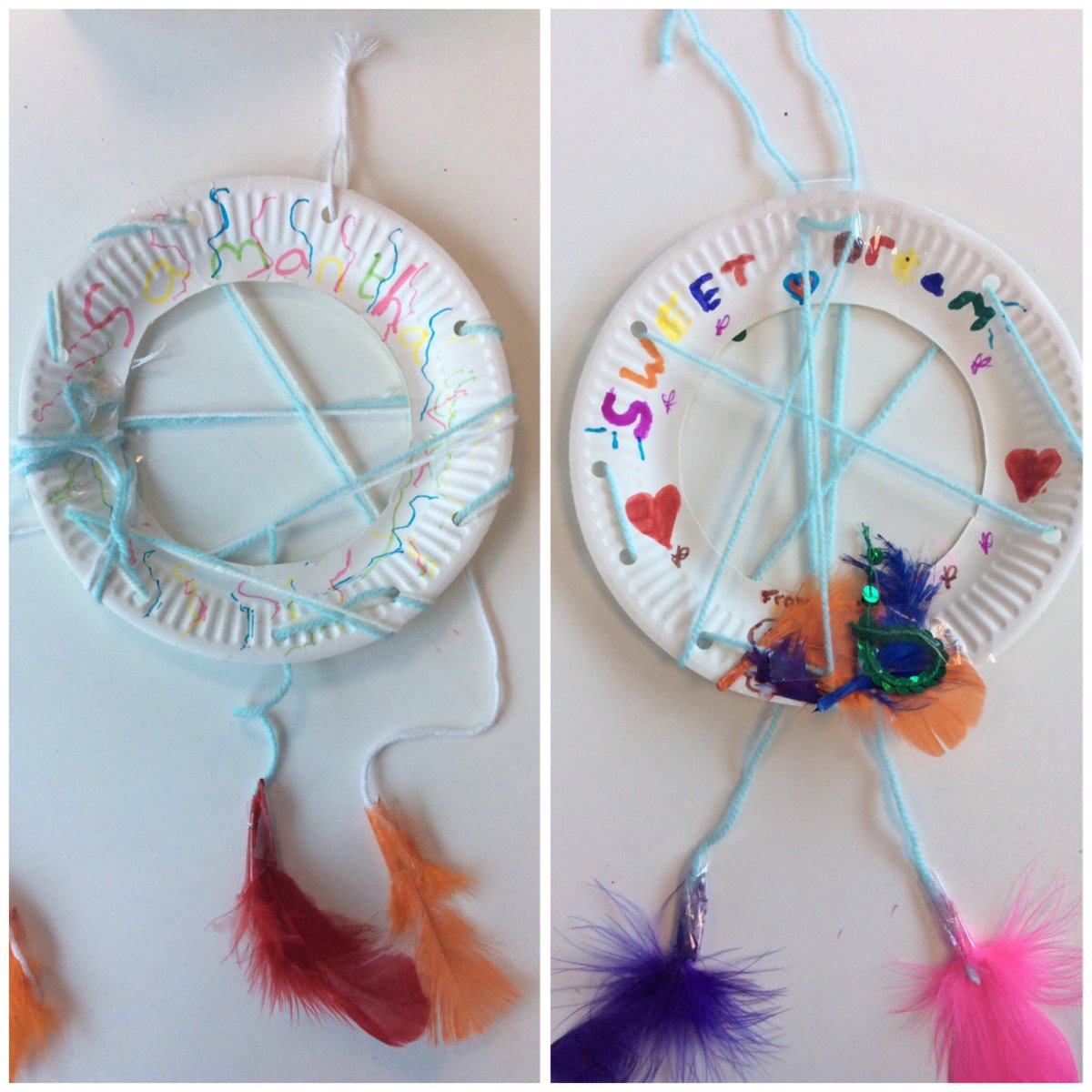 smchs_library's tweet image. We made these dream catchers at #crafternoon this week. @SMCHS_KS3