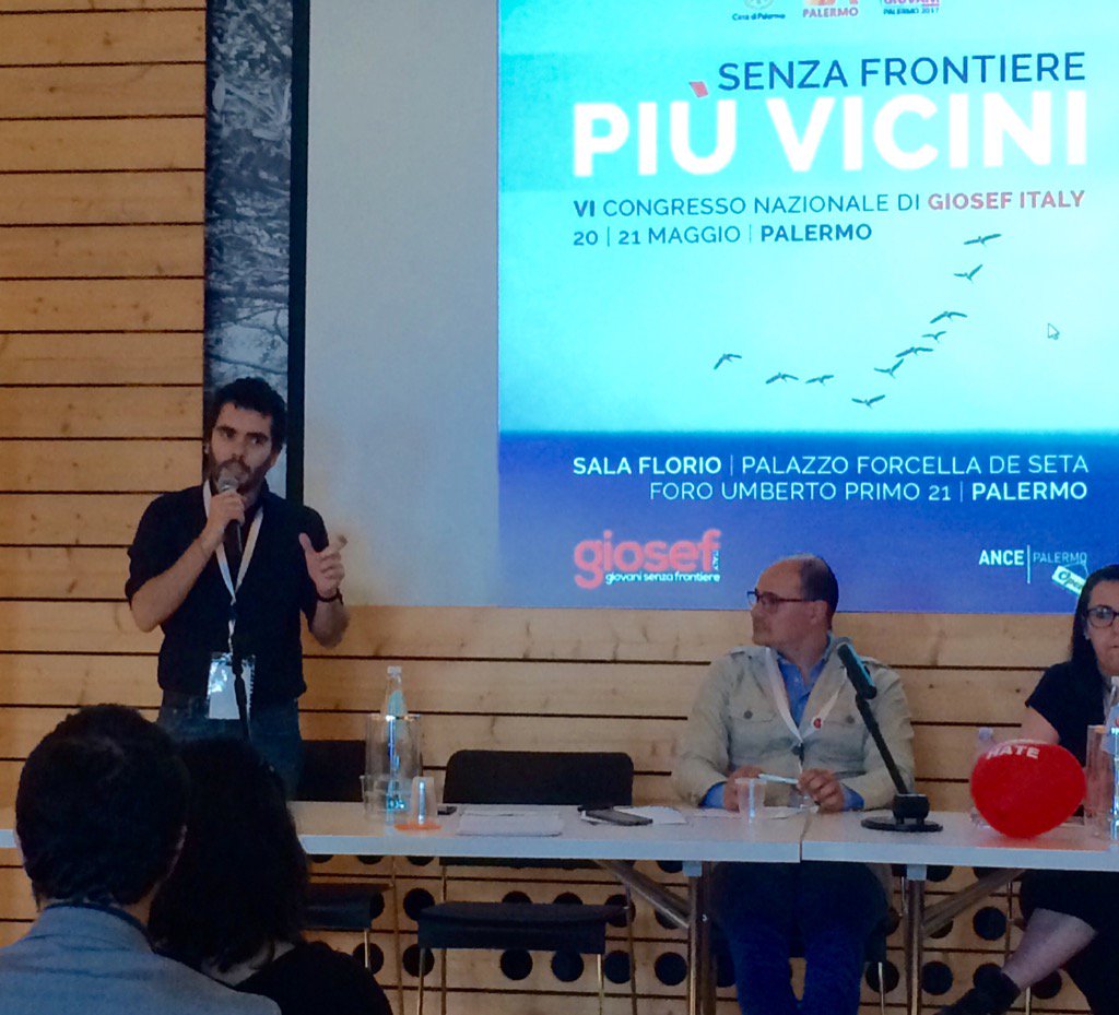 .<a href="/CeipesEurope/">CEIPES ETS</a> con Eddy Sanfilippo si rivolge ai giovani palermitani #giosef #congresso #youth #EU60