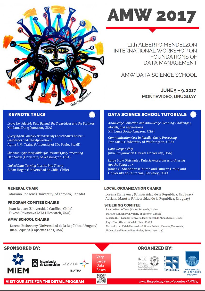Pyxisportal's tweet photo. @AMWUruguay Gracias INCO FING por traer a Uruguay tan valioso evento de #DataScience  https://t.co/ENcw1lFm7e. Nosotros muy contentos de apoyar. https://t.co/0YGNywel6k