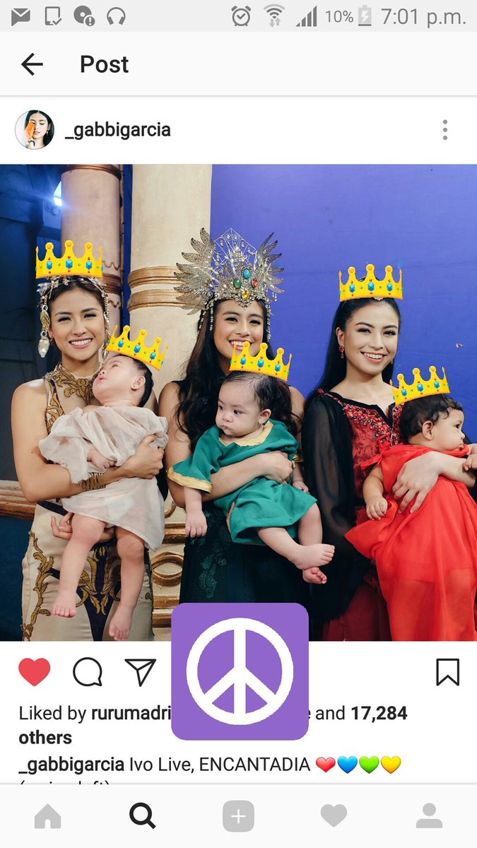_YnangReyna_'s tweet photo. Sabi nung baby ni sang'gre danaya ang ganda ng nanay ko!!😍😍 @sanya_lopez @_gabbigarcia @glaizaredux https://t.co/p1SNex05k1