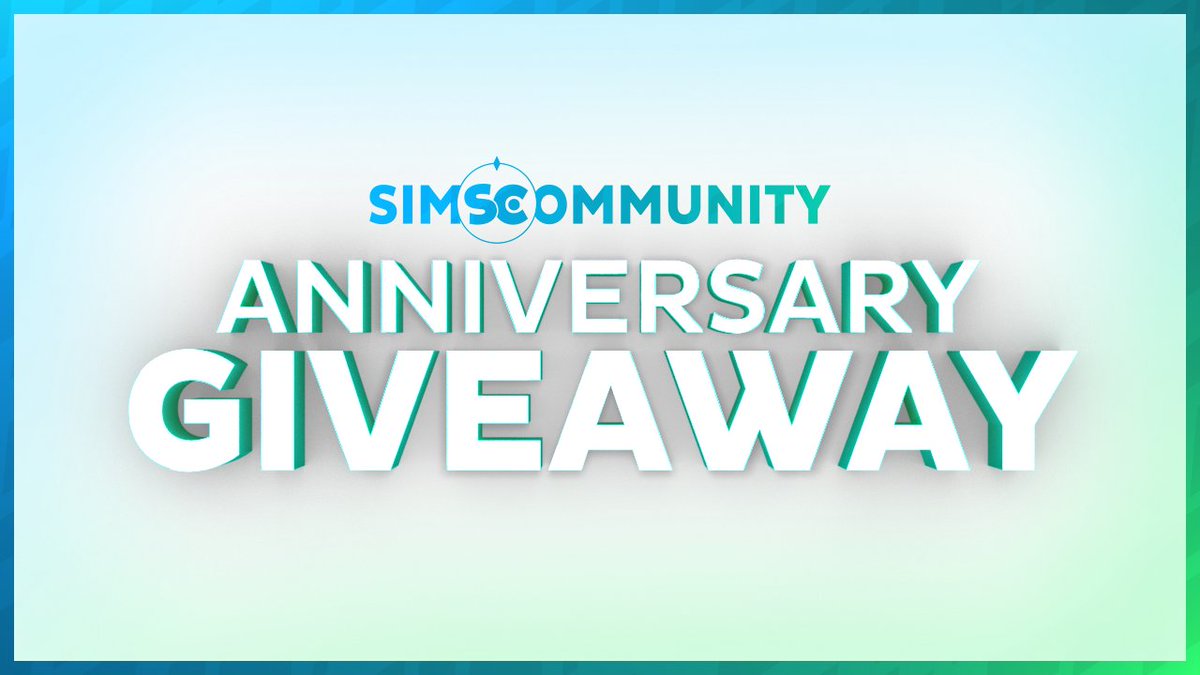 TheSimCommunity's tweet photo. We're giving away over 20 SIMS GAMES!
Enter our Anniversary Giveaway: https://t.co/WNRvyHGMmm https://t.co/LvxQjby9XR