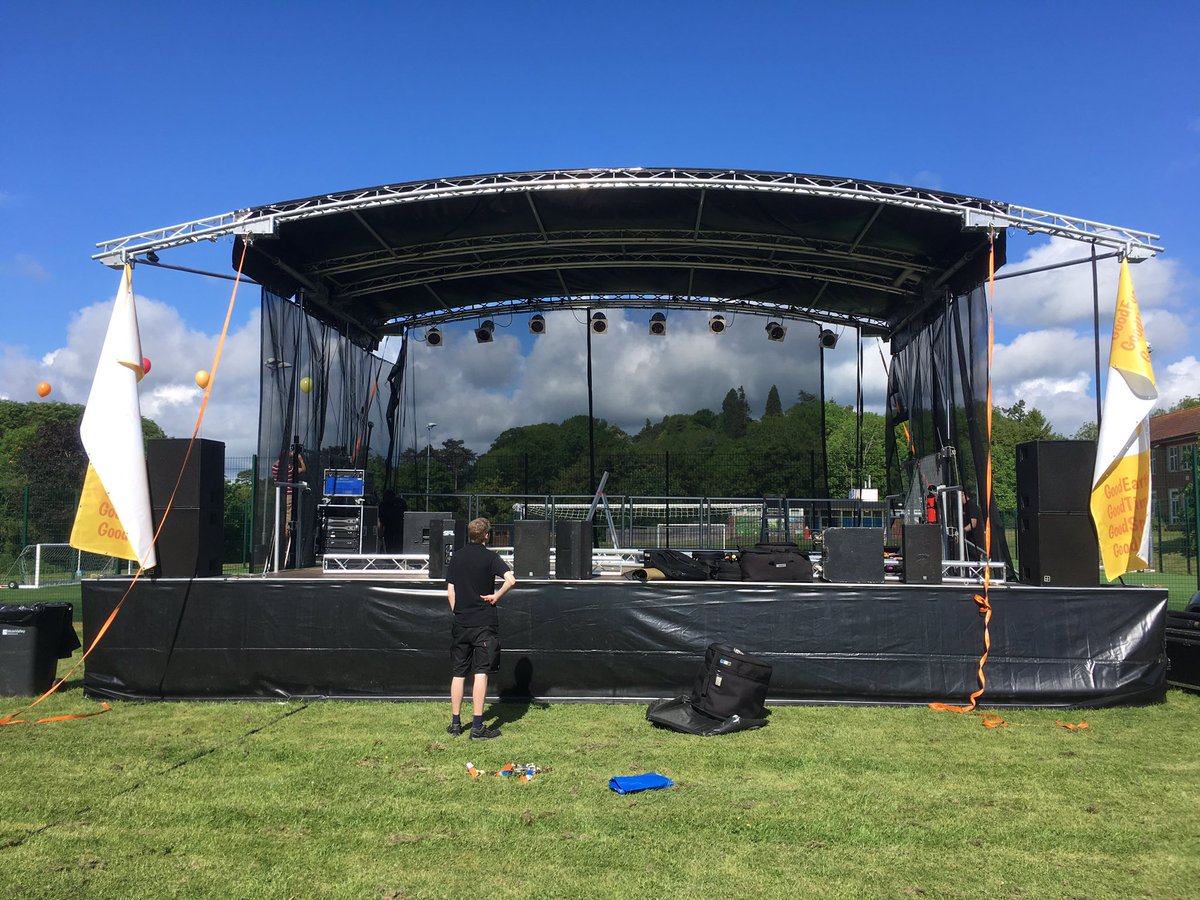 goodfestuk's tweet photo. Stage is up ! https://t.co/pAMuNdxdCg