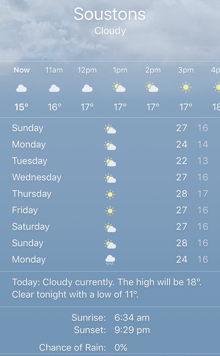 reachfreeschool's tweet photo. To all those coming to Azu Rivage with us today, it looks like there is going to be sun, sun &amp; more sun! #wearsunscreen #TRFSfrance17 https://t.co/Cad1nfVOI8