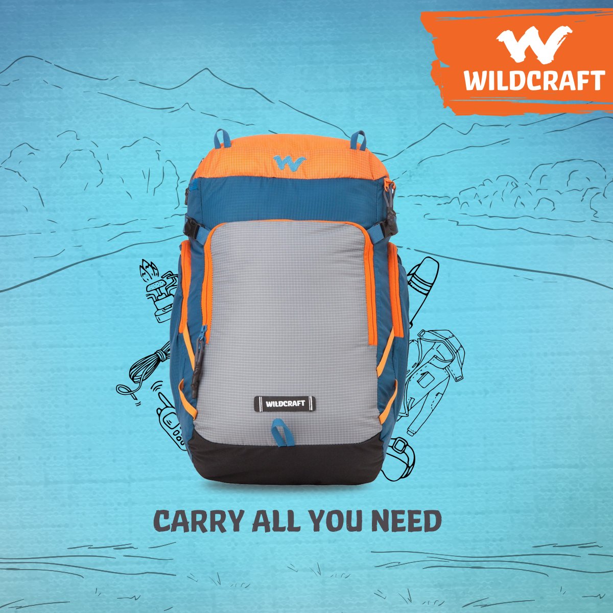 wildcraft rambler backpack