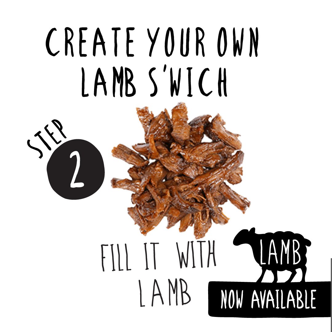 myswich's tweet photo. The 2nd step to creating your ultimate #lambswich - add a serving (or 2) of our NEW slow cooked lamb as your meat filling https://t.co/pMYkYI2tUR