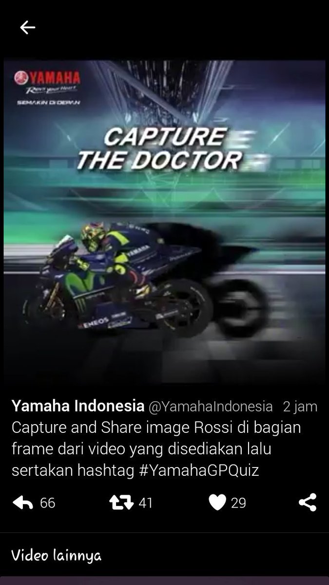 ariefunya22's tweet photo. @YamahaIndonesia #YamahaGPQuiz https://t.co/kwQdprOpKx