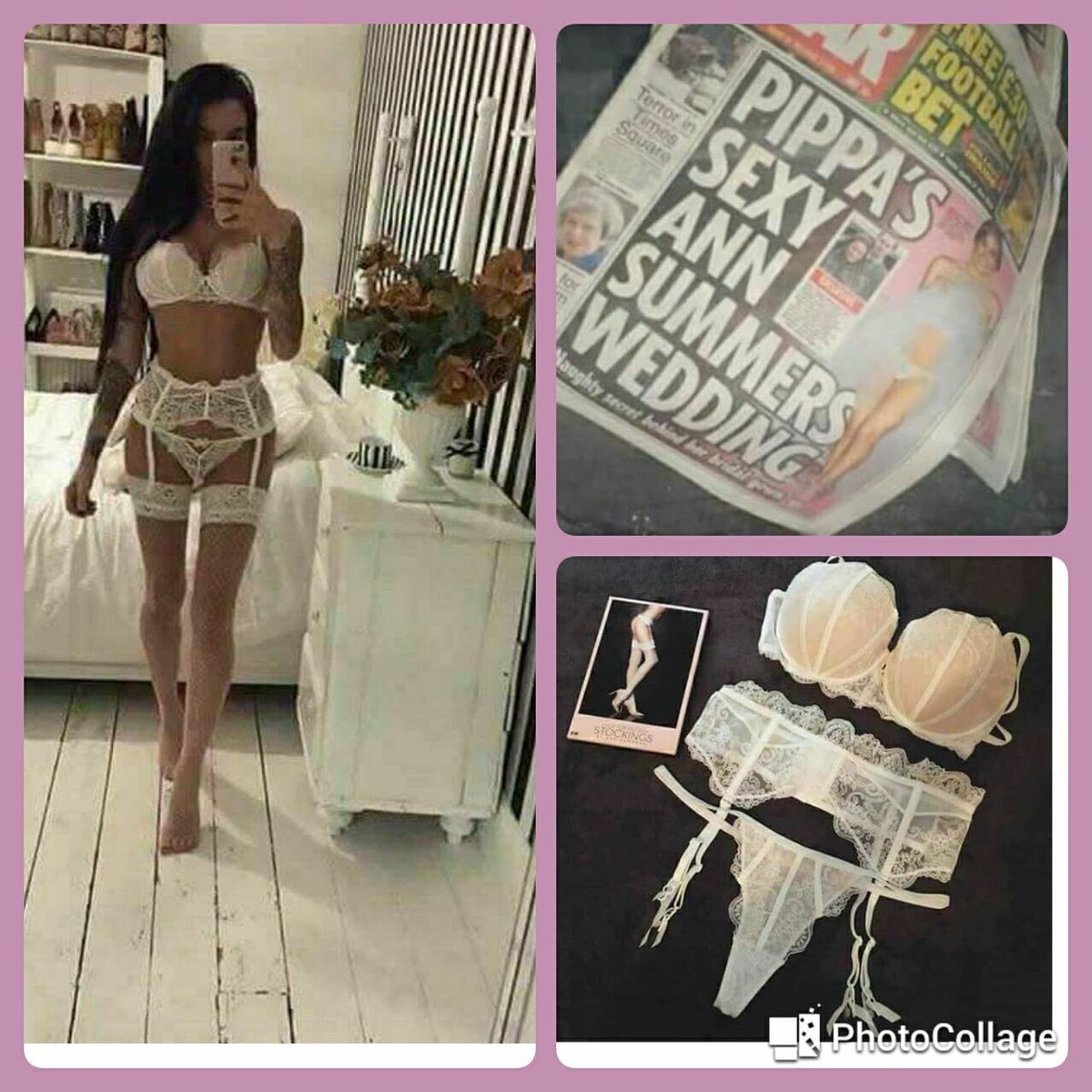 SarahCLincoln's tweet photo. #PippaMiddleton #Bridal range 30% off  😍 Full set &amp; stockings for  £45 This weekend on ly
Size 8- 24 Bra size up to 40H https://t.co/MytoRnuKxQ